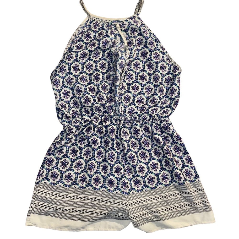 FLORAL ROMPER BRAND: KHLOE CALIFORNIA SIZE: LARGE